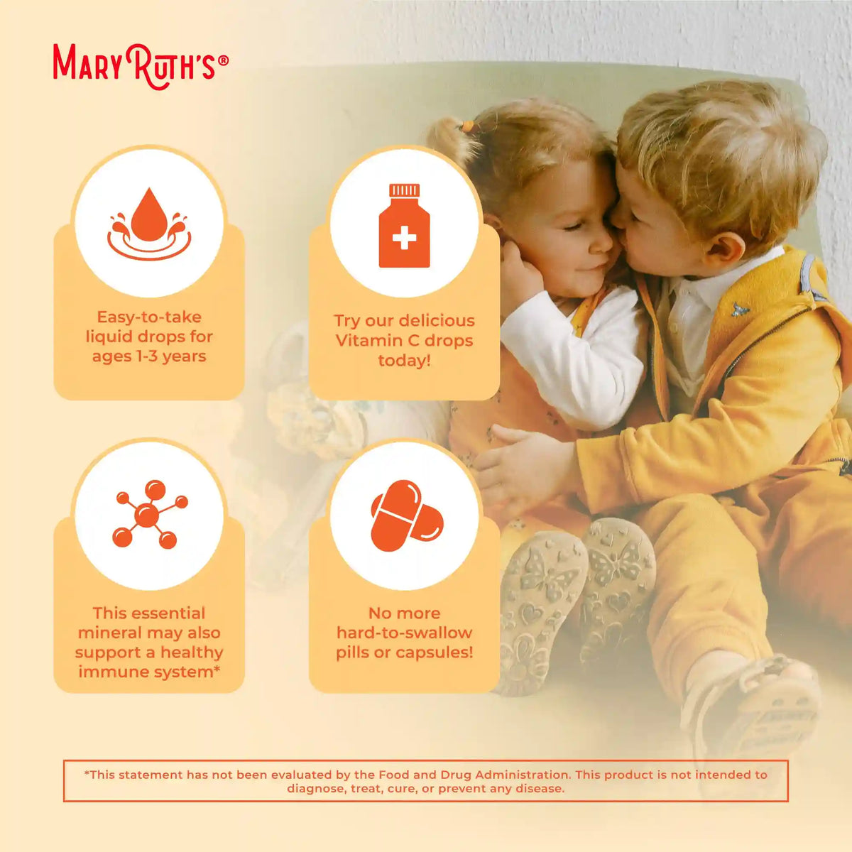 Organic Toddler Vitamin C Liquid Drops