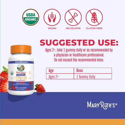 Organic Vitamin D3 Gummies
