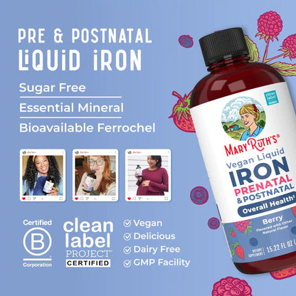 Prenatal & Postnatal Liquid Iron