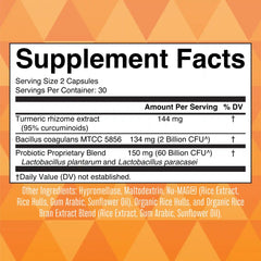 Probiotic Turmeric+