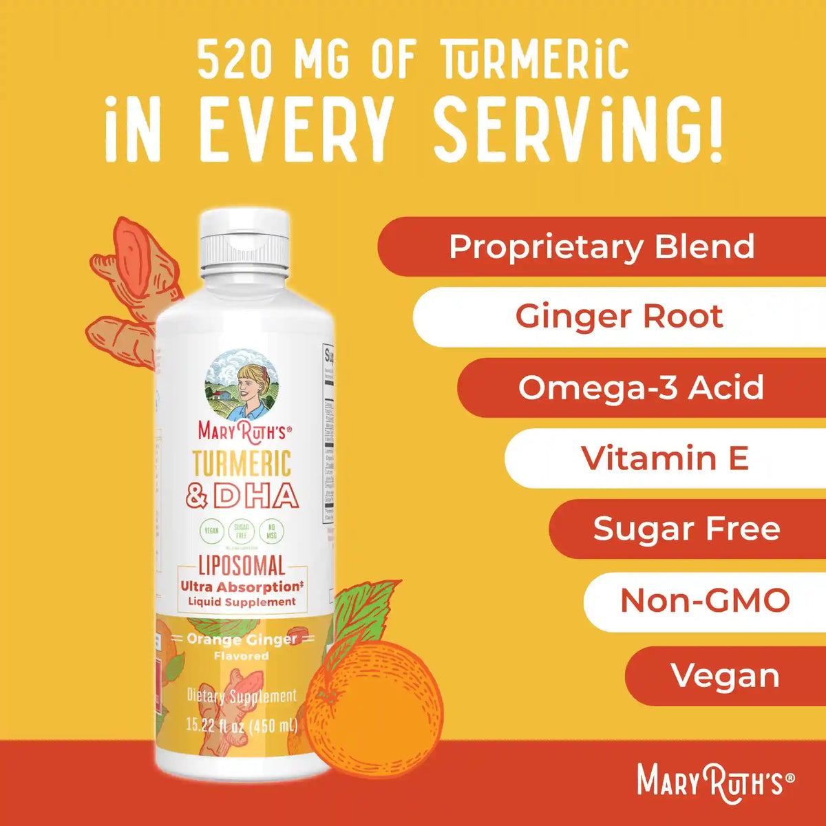 Turmeric & DHA Liposomal