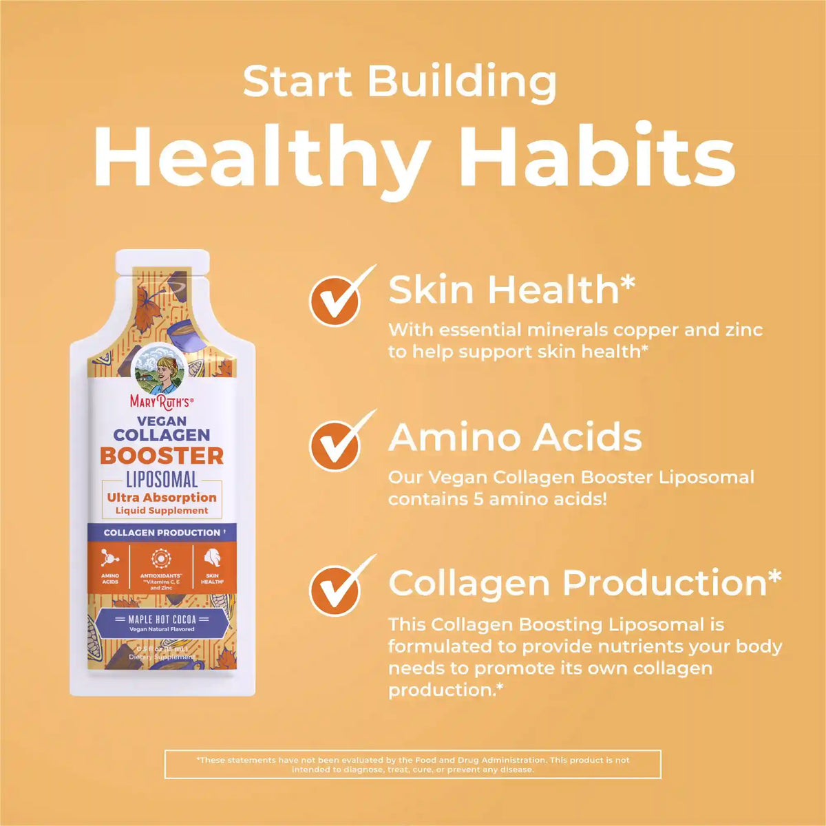 Vegan Collagen Booster Liposomal Pouches