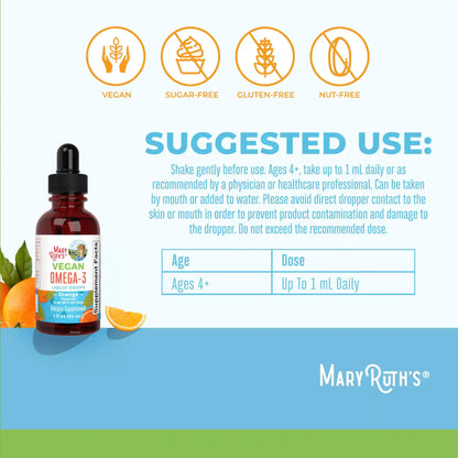 Vegan Omega-3 Liquid Drops