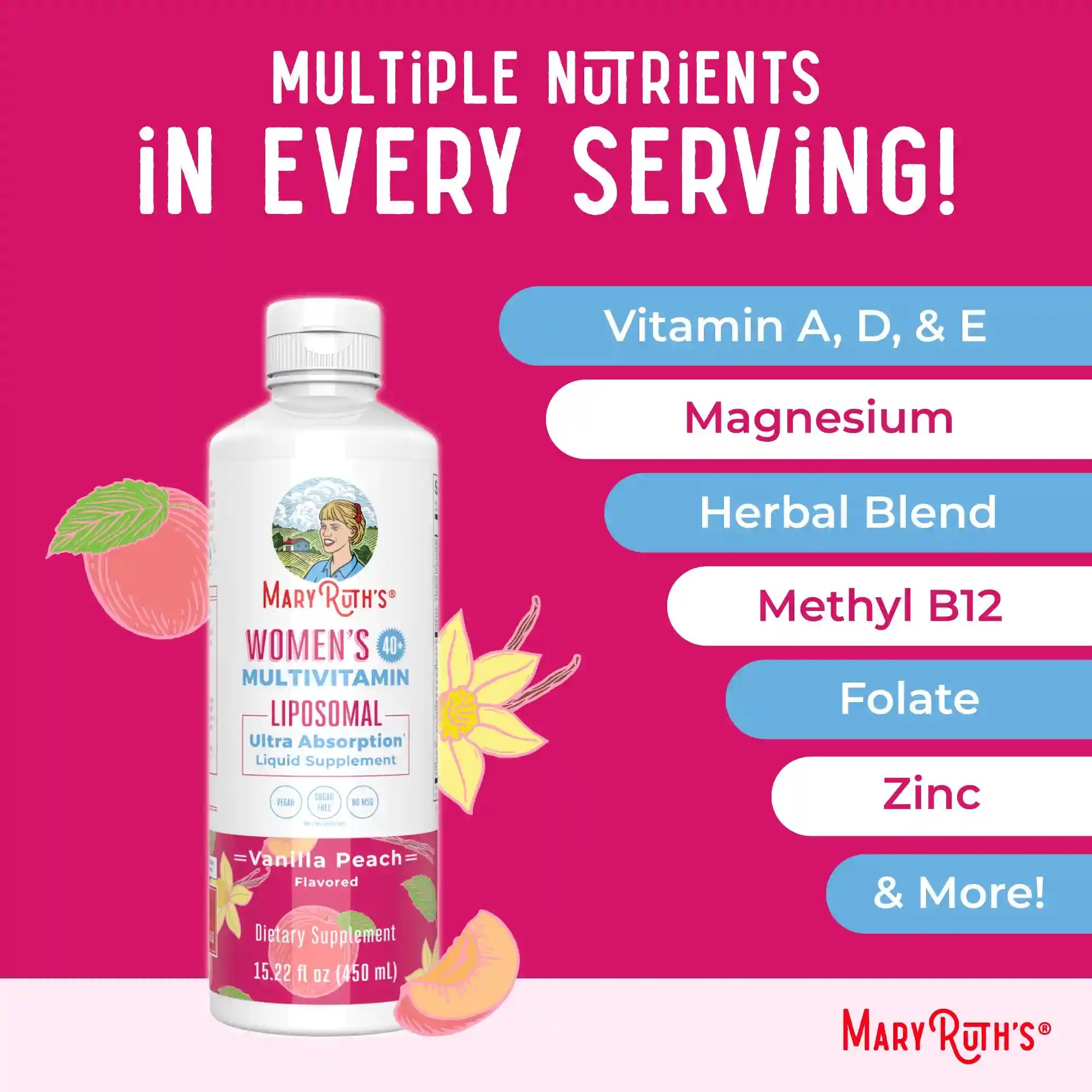 Women's 40+ Multivitamin Liposomal