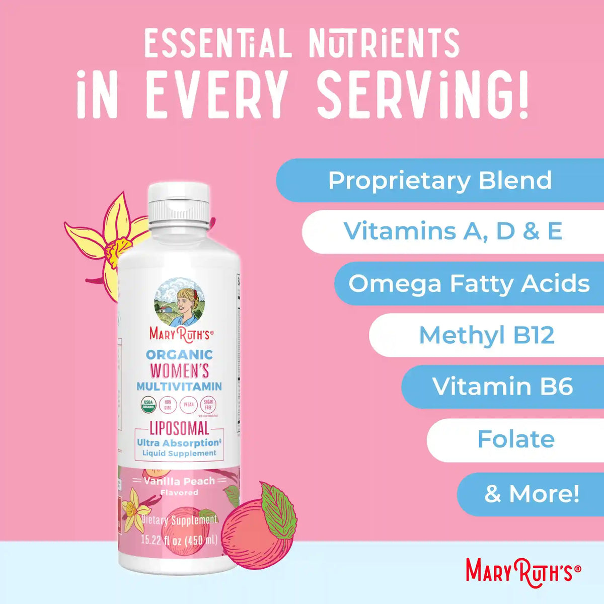 Women's Organic Multivitamin Liposomal